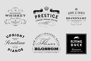 Vintage Logo and Insignia set, a Branding & Logo Template by vatesdesign (Thumbnail 1 of 4)