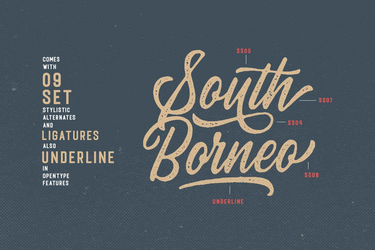 Autogate - Font Duo (+BONUS), a Script Font by Letterhend Studio (Photo 2 of 14)