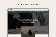 Squarespace 7.1 Template: Elyra, a Squarespace Template by Big Cat Creative (Thumbnail 2 of 4)