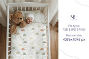 Baby Kids Bedding Set Mockup, a Household Mockup by Mie Mockup Studio (Thumbnail 3 of 5)