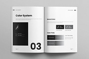 Brand Guideline Template, a Brochure Template by E-Type (Thumbnail 4 of 8)