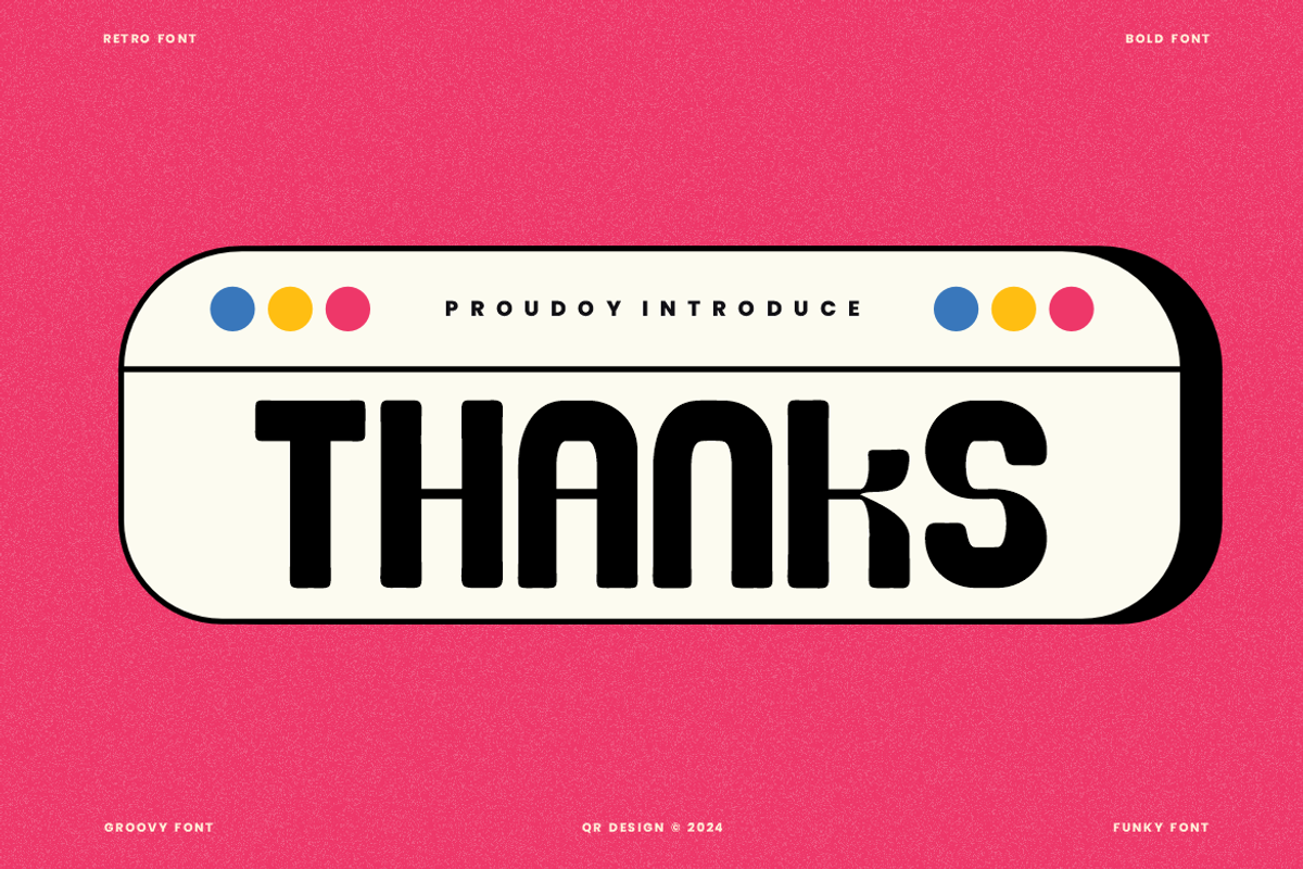 Yokang - Groovy Font, a Sans Serif Font by QR Design Studio (Photo 6 of 6)