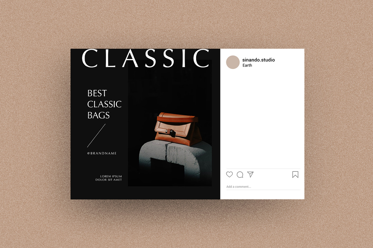 Simple Template, a Social Media Template by Sinando Studio (Photo 4 of 4)