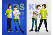 Kids Boy T-Shirt PSD Mockups Vol3, a Shirt Mockup by Hi, Mock-Up! (Thumbnail 8 of 12)