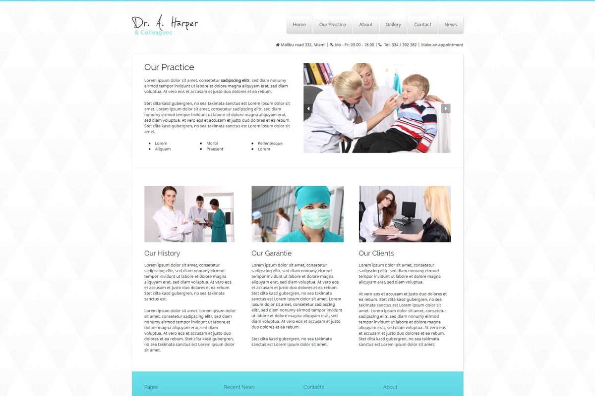 Mediplus - Medical WordPress Theme, a WordPress Template by 7Theme (Photo 2 of 3)