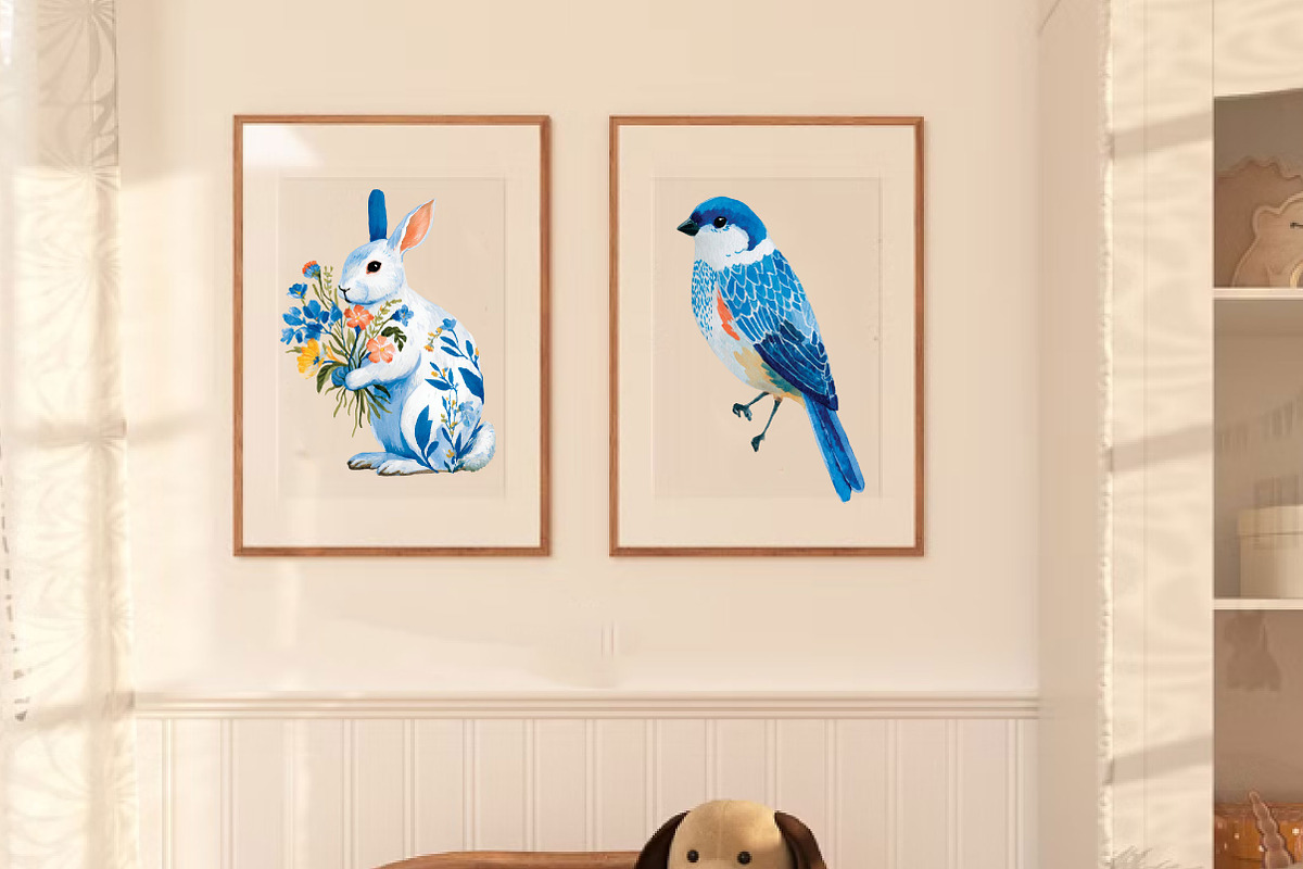 Coquette Spring Garden Clipart, an Illustration by DreamCafeArt (Photo 8 of 10)