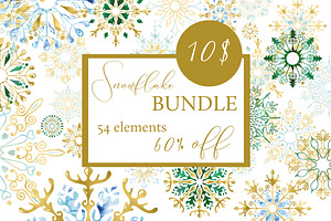 Snowflakes Bundle SALE