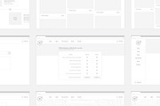 Wireframe Kit - V2, a Templates & Theme by UI8 (Thumbnail 2 of 7)