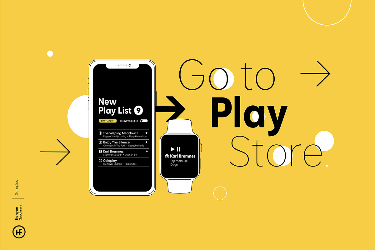 Kanyon Narrow, a Sans Serif Font by Hurufatfont (Photo 8 of 11)