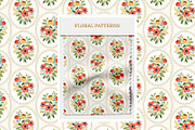 Spring Florals | Clipart and Pattern, a Decorative Illustration by Leysan Shayak (Thumbnail 8 of 12)