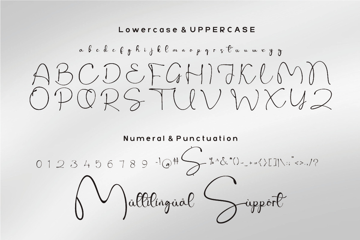 Rigalia Script, a Script Font by JNJ Studio (Photo 9 of 10)