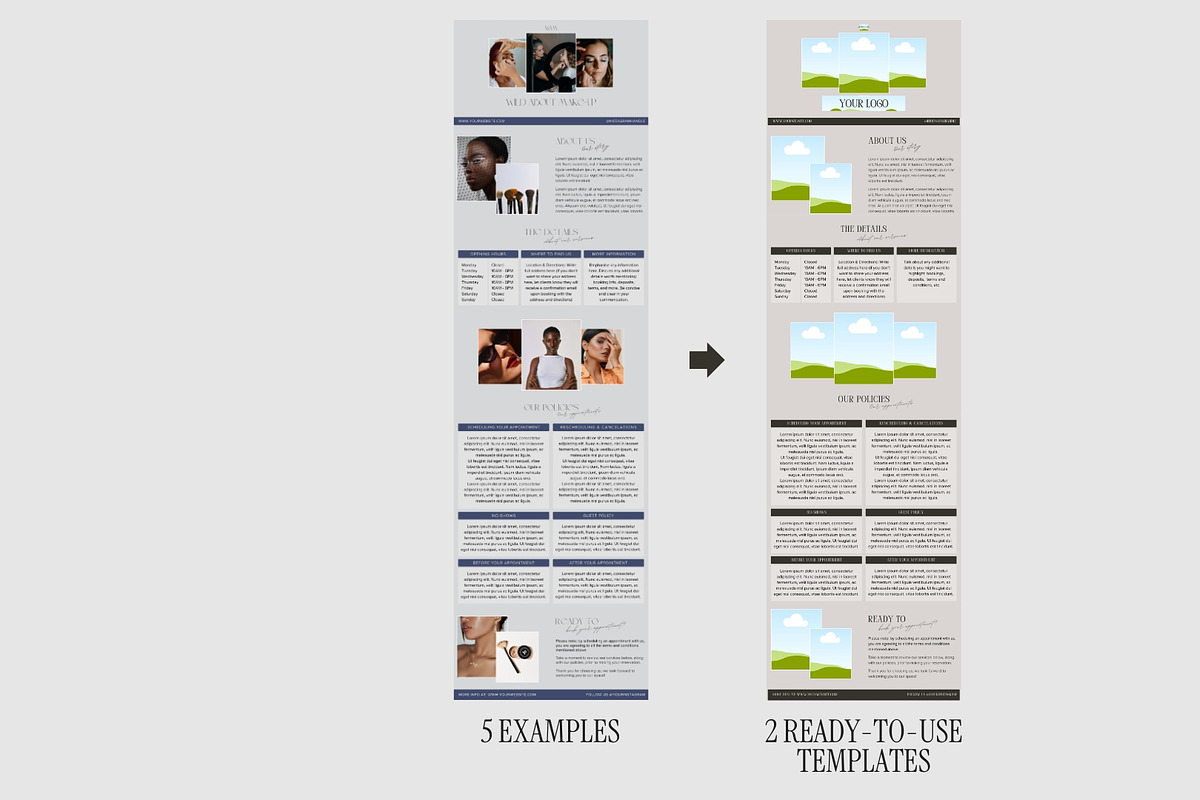 Acuity Profile Template preview 3