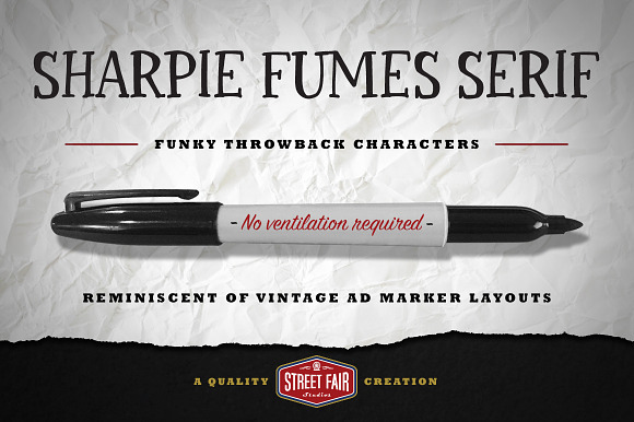 Sharpie Fumes Serif preview 6