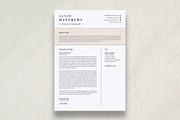 Resume, a Resume Template by DesignDevisers (Thumbnail 3 of 10)