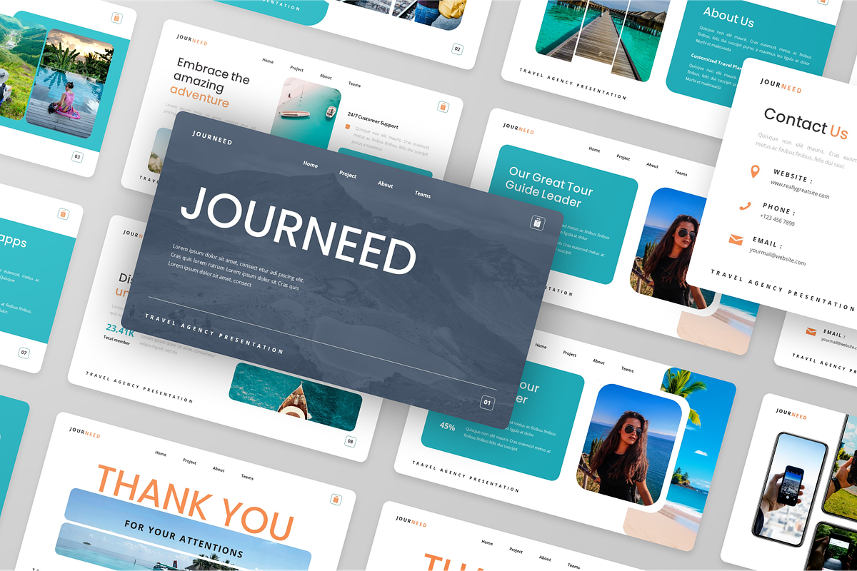 Travel Agency Google Slide, a Presentation Template by Annora Studio (Photo 5 of 5)