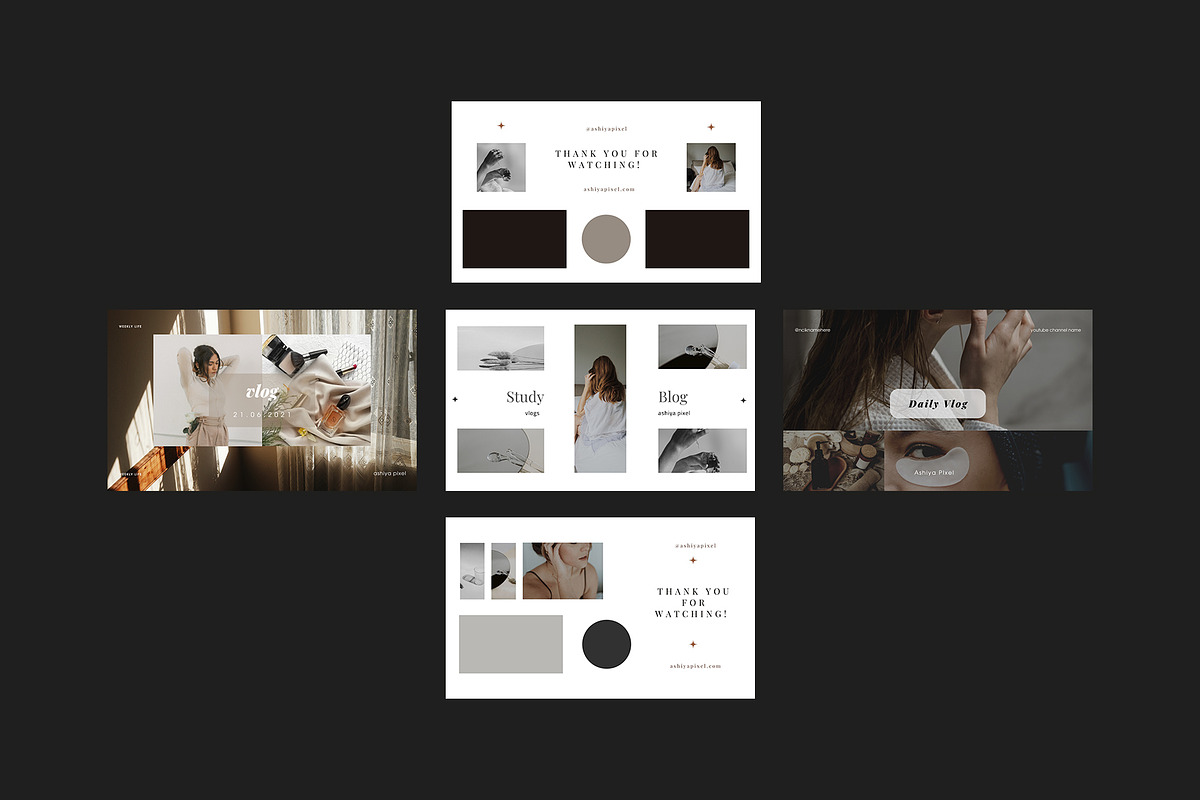 ASHILEA vol.2 YouTube Pack, a Social Media Template by Ashiya Pixel (Photo 6 of 7)