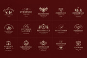 Old Money Vintage Logo Collection, a Branding & Logo Template by Vasya Kobelev (Thumbnail 16 of 17)