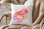 Brushstroke Neon Summer Clipart, an Illustration by OK Design (Thumbnail 5 of 6)