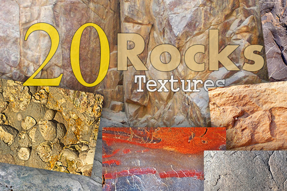 20 Rocks Textures