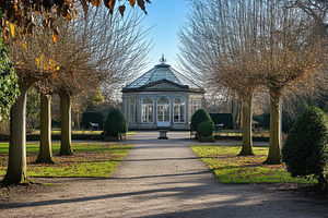 Chiswick House Conservatory surround, a Photo by Pavel_design