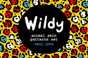 WILDY | animal skin patterns set, a Pattern Graphic by Nastya Tkachova (Thumbnail 1 of 8)