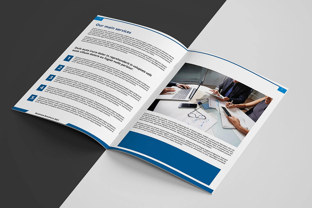 Minimal Business Brochure, a Brochure Template by Template Shop (Photo 2 of 7)