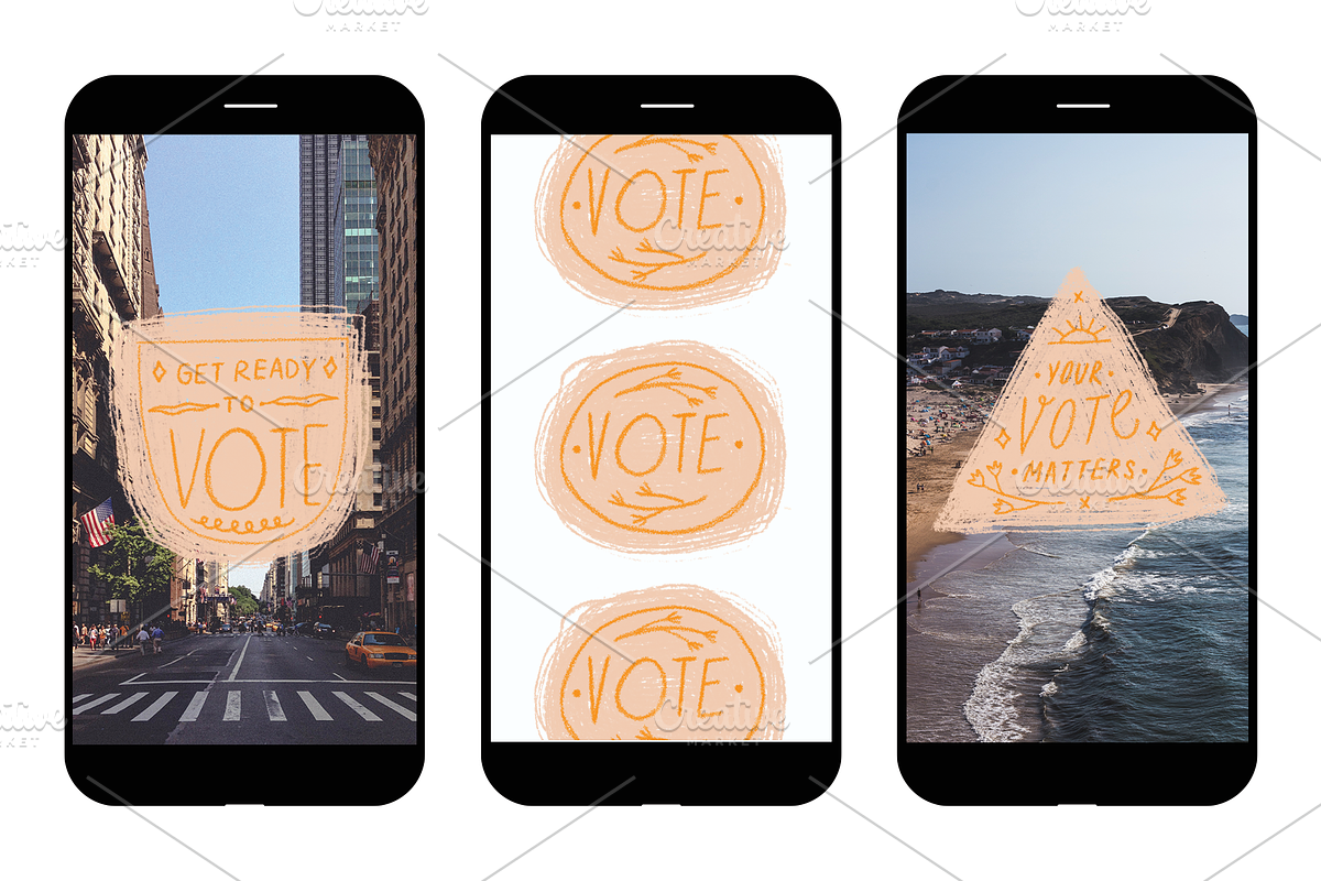 Your Voice, Your Vote Graphics, an Illustration by Mere Hunter (Photo 7 of 7)
