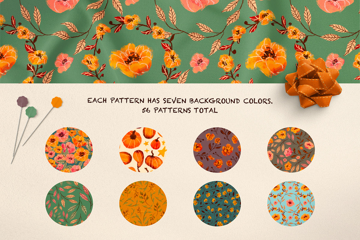 VVDS Pencil Fall Graphic Kit, a Decorative Illustration by Vintage Voyage Supply (Photo 7 of 9)