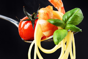 Linguini stock photo containing pasta and linguini