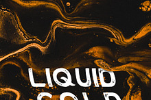 Liquid Gold Font