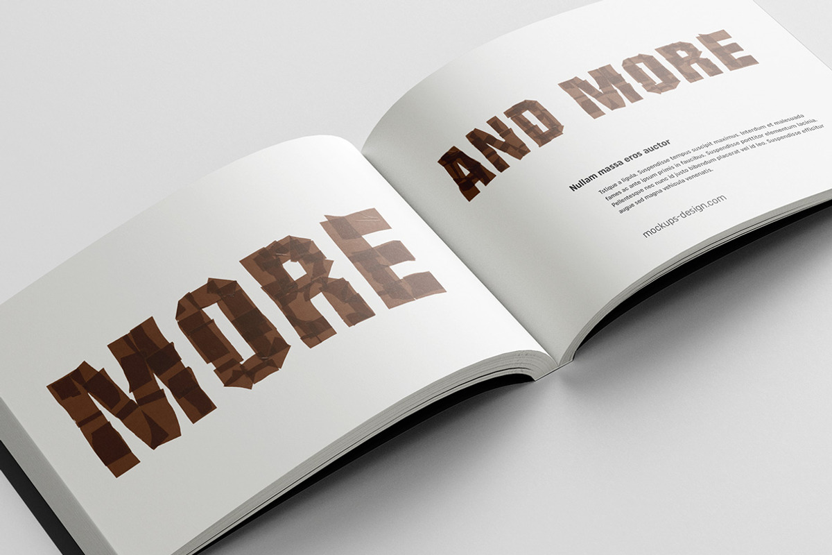 Brown Tape Font, a Font by Handmadefont (Photo 7 of 9)