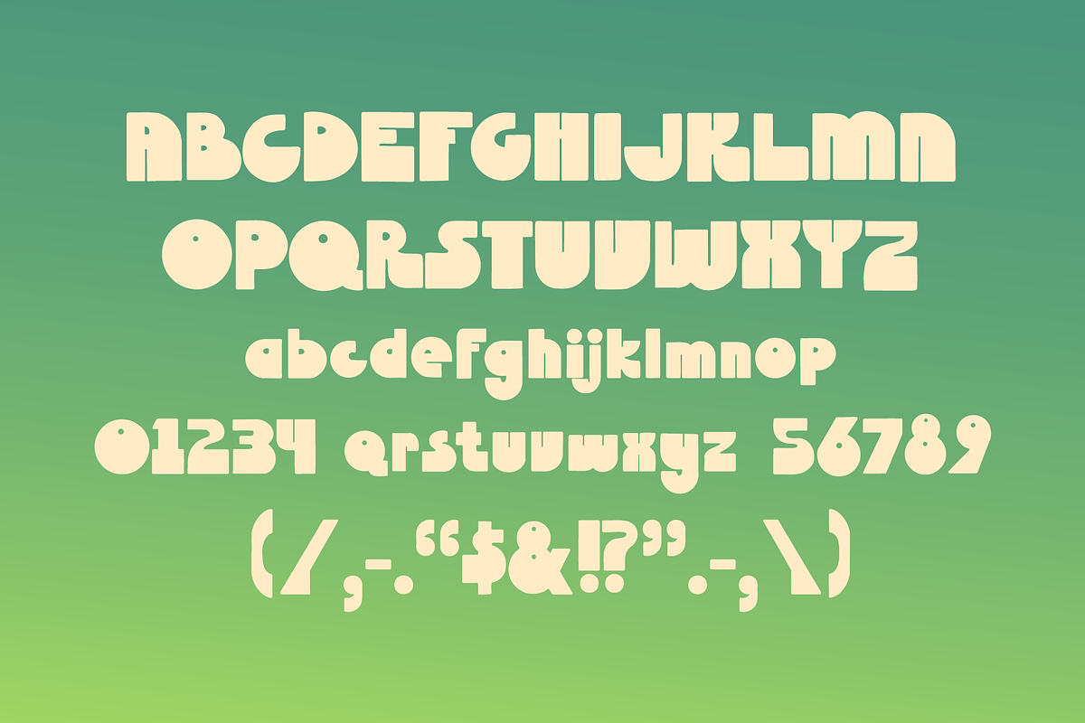 SFC Tunes, a Sans Serif Font by Skilline Supply Co. (Photo 4 of 5)