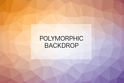10 Geometric Polymorphic Backdrops, a Pattern Graphic by OrbitCarrot Marketing (Thumbnail 1 of 5)