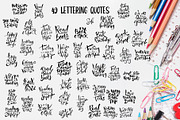 School days-clipart+lettering, an Education Illustration by Astarte_design (Thumbnail 6 of 11)