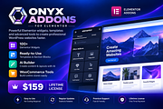 Onyx Elementor Addon WP Plugin/Theme, a WordPress Template by Akylbek Bissenkulov (Thumbnail 15 of 15)