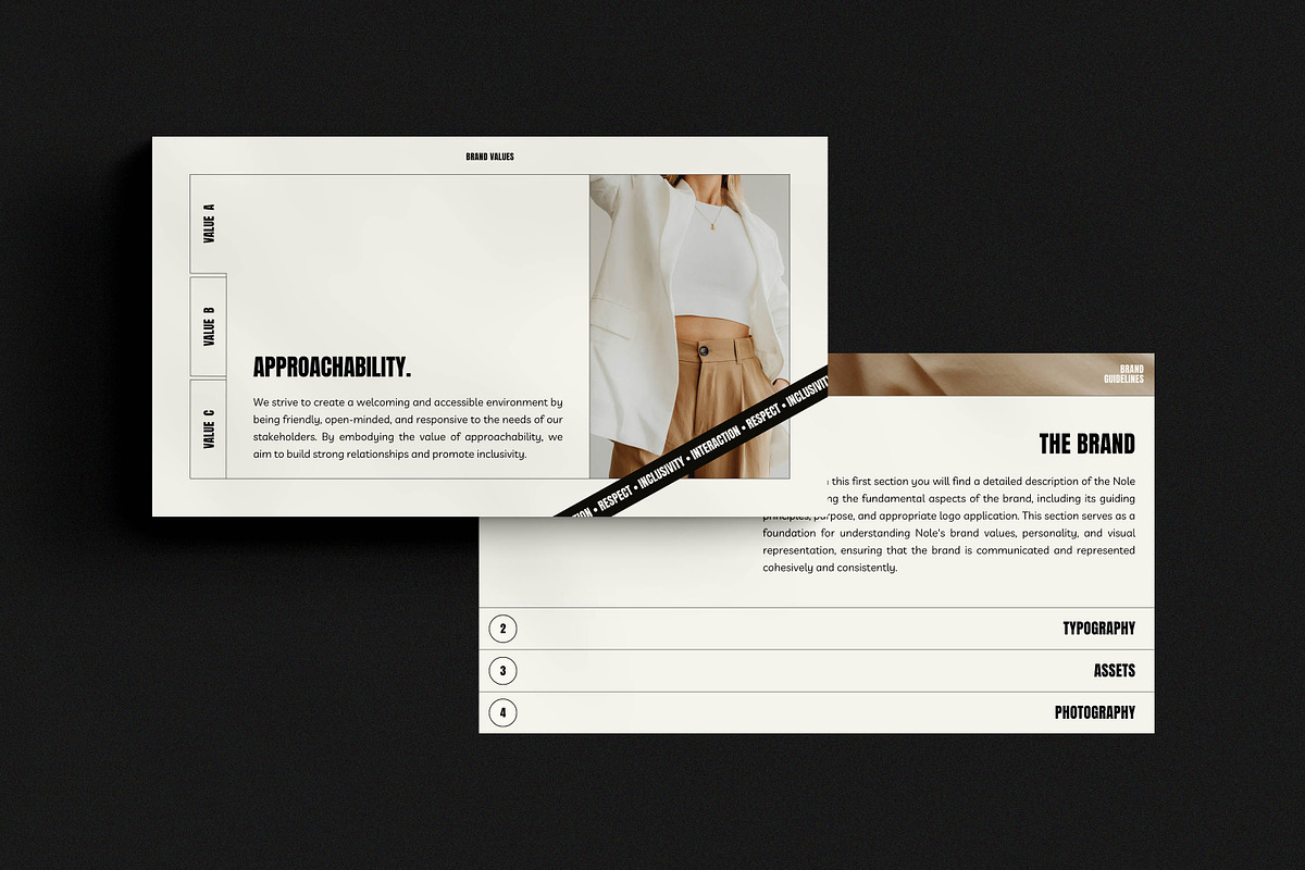 NOLE / Brand Guidelines, a Presentation Template by Wildnun Studio (Photo 5 of 16)
