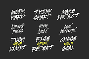 Hypebeast | Raw Brush Font, a Handwritten Font by Ardana Creative (Thumbnail 8 of 15)