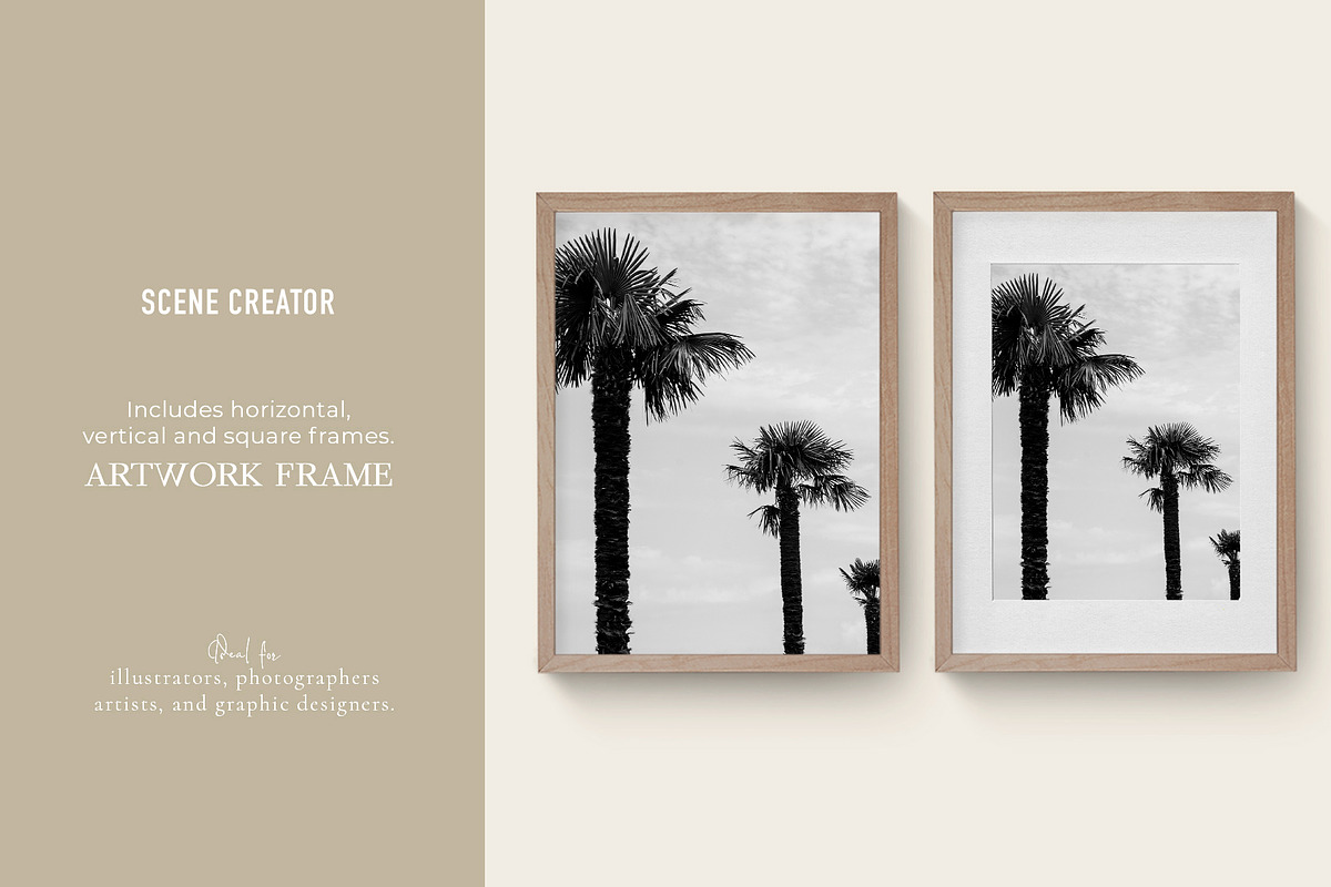 FRAME. SCENE CREATOR., a Household Mockup by OntheMoon (Photo 1 of 11)
