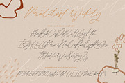 Matilost Wikly, a Script Font by Alcode (Thumbnail 8 of 13)