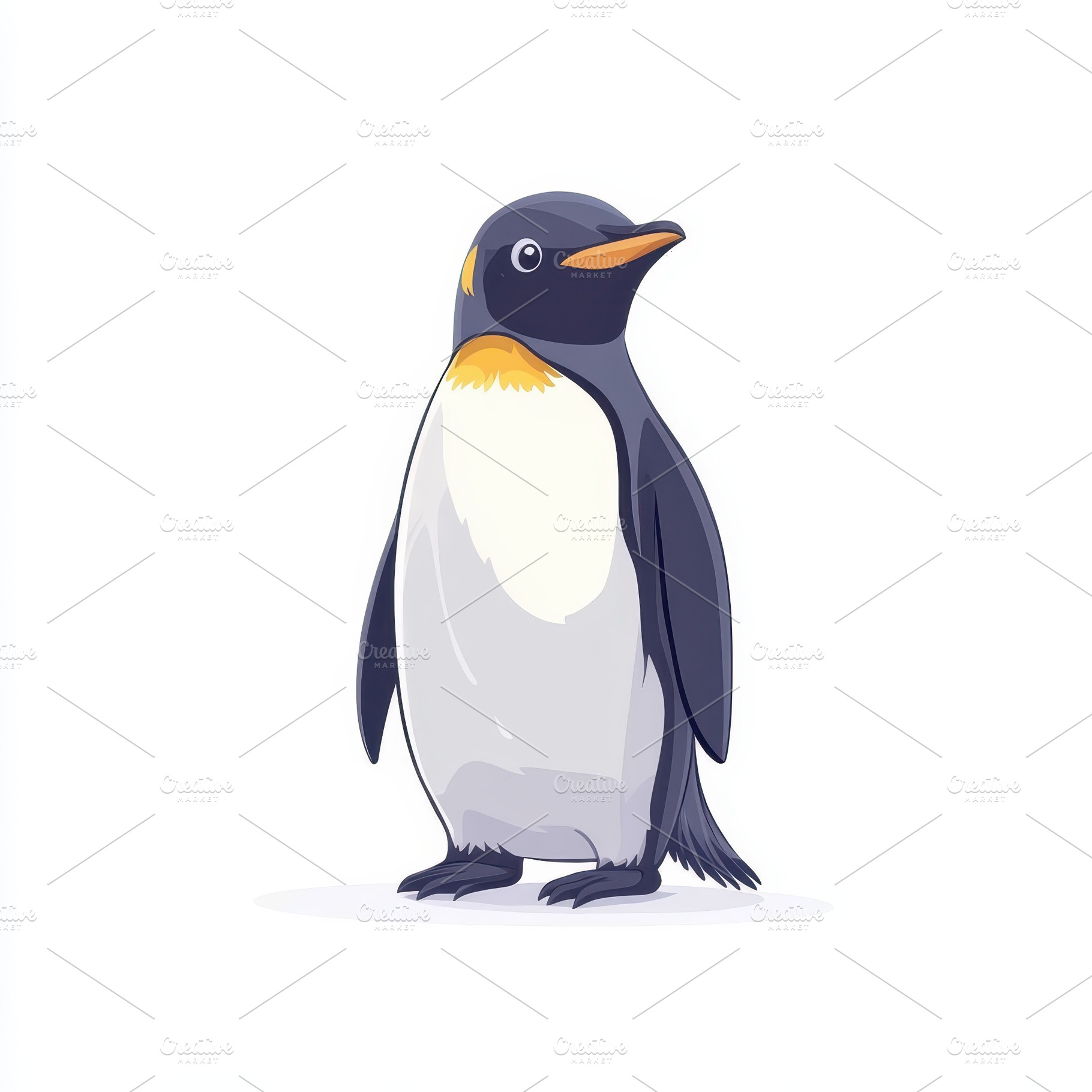 Adorable Emperor Penguin Antarctic W, an Animal Photo by Pixeness Studio
