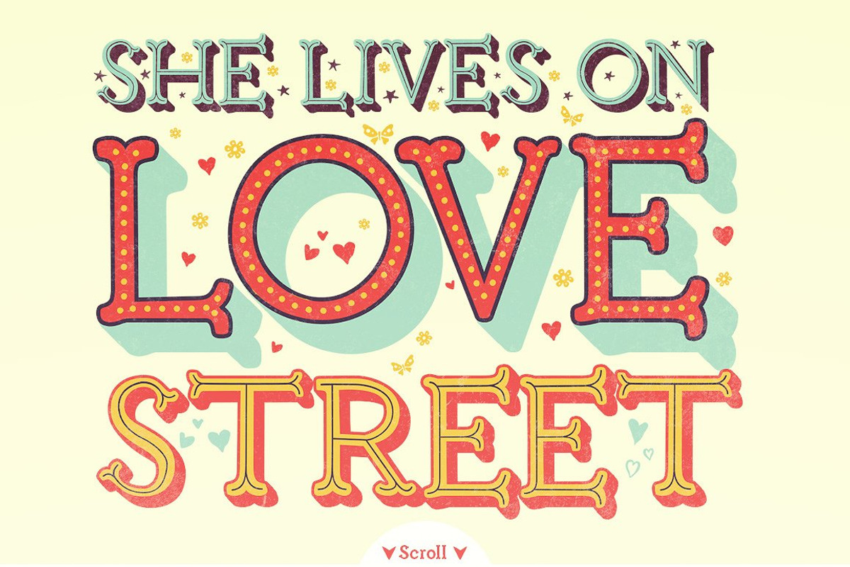 Slab serif font Troupe preview 2