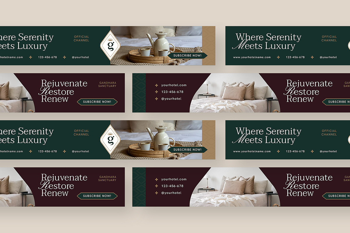 Gandhara Sanctuary - Youtube Banner, a Marketing Template by Fannan Studio (Photo 3 of 3)