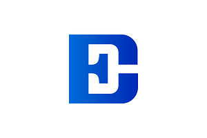 Letter E or ED Monogram Logo, a Branding & Logo Template by ganuDESIGN