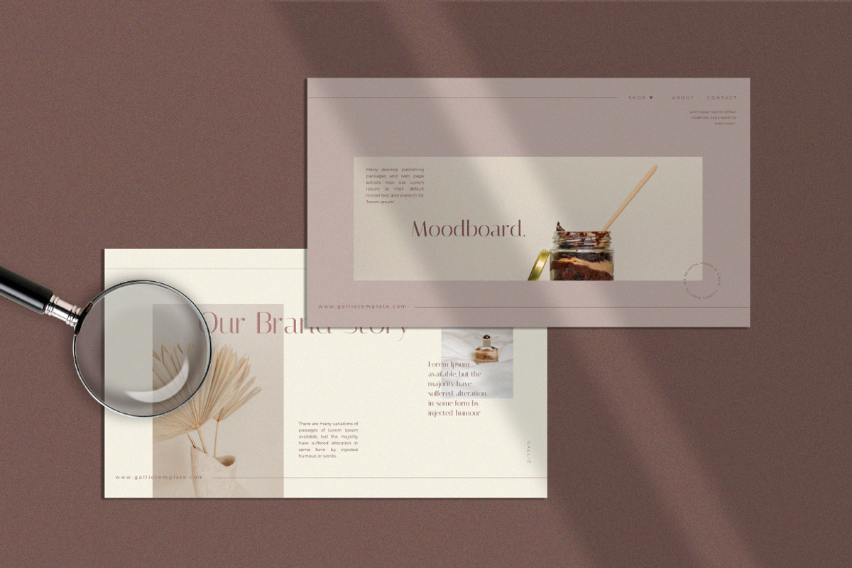 Gallie - Keynote Template, a Presentation Template by Secret Visual (Photo 6 of 11)