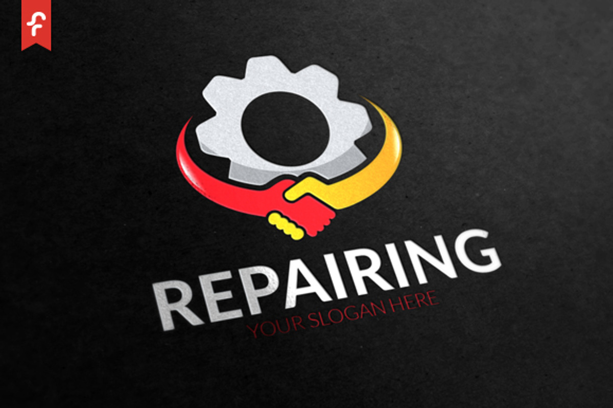 Repairing Logo, a Branding & Logo Template by ft.studio