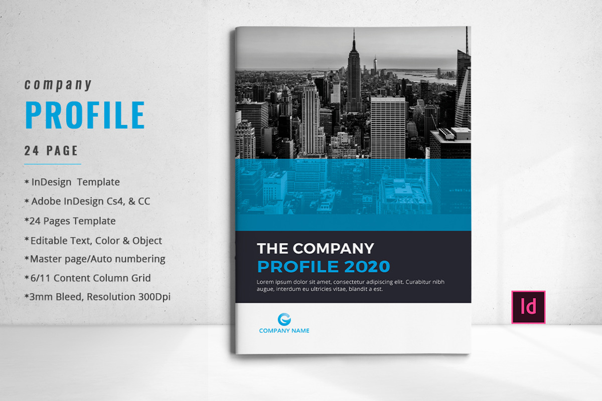 Company Profile Brochure, a Brochure Template by design_pick (Photo 1 of 14)
