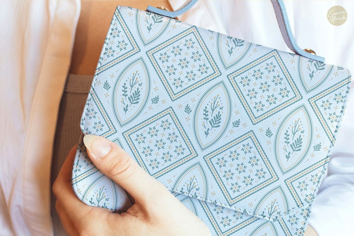 Cottagecore Pattern 13 Cute tiles, a Pattern Graphic by Euonia Meraki (Photo 9 of 13)