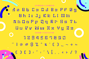 Pixel Mirage Abstract Style Font, a Font by PutraCetol Studio (Thumbnail 9 of 11)