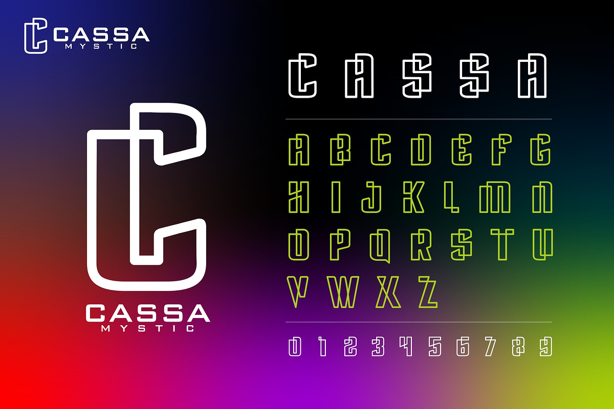 Wireframe, a Sans Serif Font by herulogo (Photo 5 of 5)