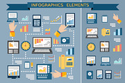 Monitor infographics, a Technology Illustration by AlexZeL (Thumbnail 1 of 3)